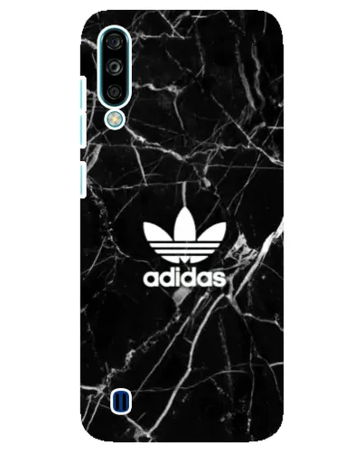 Чехол для ZTE Blade A7 (2020) с картинкой «Белый мрамор Adidas»