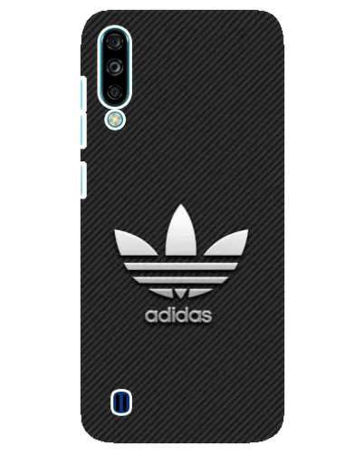 Чехол для ZTE Blade A7 (2020) с картинкой «Adidas Карбоновая текстура»