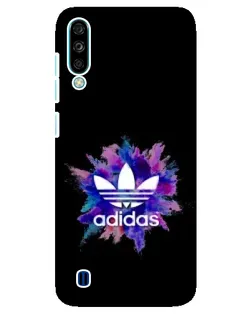 Чехол для ZTE Blade A7 (2020) с картинкой «Взрыв красок Adidas»