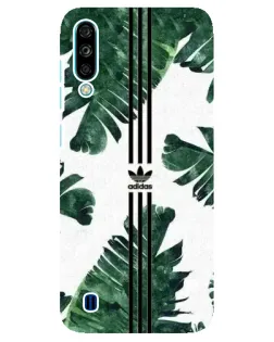Чехол для ZTE Blade A7 (2020) с картинкой «Пальмовые листья адидас»