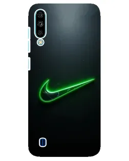 Чехол для ZTE Blade A7 (2020) с картинкой «Неоновый контур Nike»
