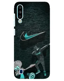 Чехол для ZTE Blade A7 (2020) с картинкой «Спортивный арт Nike»