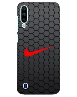 Чехол для ZTE Blade A7 (2020) с картинкой «Nike — карбоновая сетка»