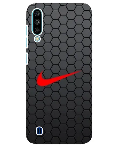 Чехол для ZTE Blade A7 (2020) с картинкой «Nike — карбоновая сетка»