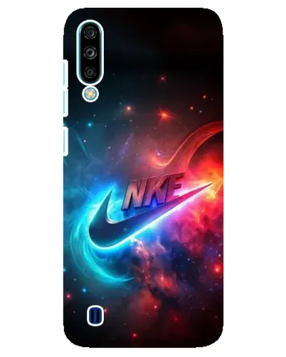Чехол для ZTE Blade A7 (2020) с картинкой «Огненный логотип Nike»