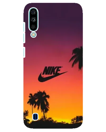 Чехол для ZTE Blade A7 (2020) с картинкой «Nike на закате солнца»