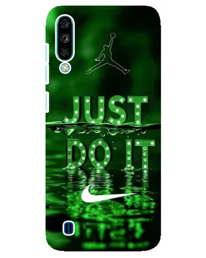 Чехол для ZTE Blade A7 (2020) с картинкой «Зеленый неоновый Nike»