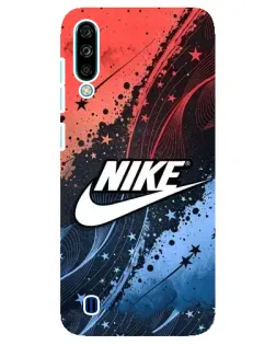Чехол для ZTE Blade A7 (2020) с картинкой «Градиентный принт Найк»