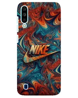 Чехол для ZTE Blade A7 (2020) с картинкой «Nike в абстракции»