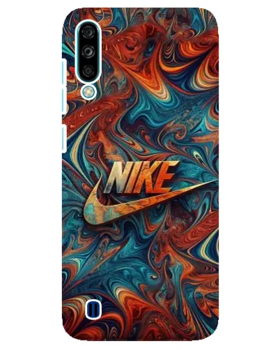 Чехол для ZTE Blade A7 (2020) с картинкой «Nike в абстракции»