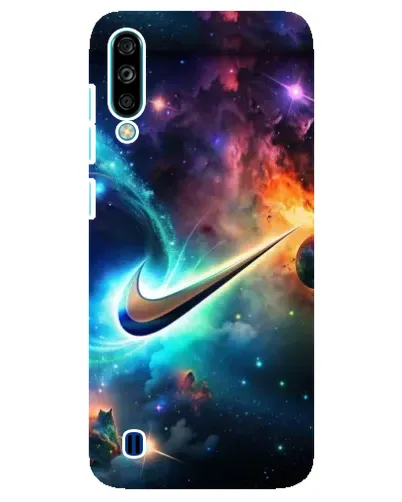 Чехол для ZTE Blade A7 (2020) с картинкой «Космический Nike Swoosh»