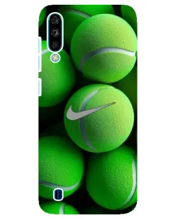 Чехол для ZTE Blade A7 (2020) с картинкой «Теннисные мячи Найк»