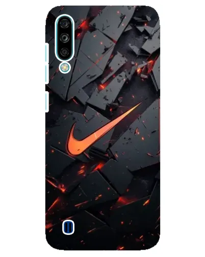 Чехол для ZTE Blade A7 (2020) с картинкой «Nike — эффект разломов»