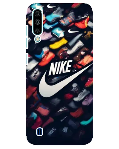 Чехол для ZTE Blade A7 (2020) с картинкой «Коллекция кроссовок Nike»