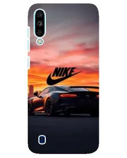 Чехол для ZTE Blade A7 (2020) с картинкой «Nike и суперкар»