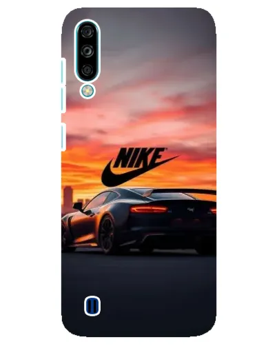 Чехол для ZTE Blade A7 (2020) с картинкой «Nike и суперкар»