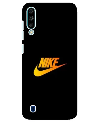 Чехол для ZTE Blade A7 (2020) с картинкой «Золотой логотип Nike»