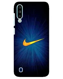 Чехол для ZTE Blade A7 (2020) с картинкой «Синий пульс Nike»