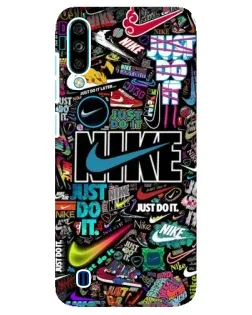 Чехол для ZTE Blade A7 (2020) с картинкой «Яркий коллаж Nike»