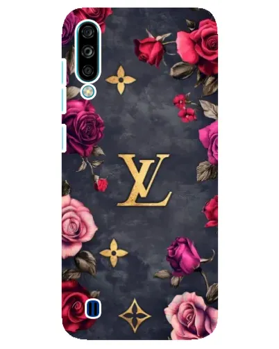 Чехол для ZTE Blade A7 (2020) с картинкой «Цветочный Louis Vuitton»