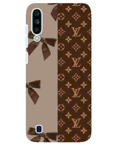 Чехол для ZTE Blade A7 (2020) с картинкой «Louis Vuitton — банты»