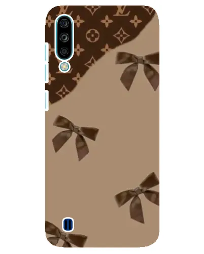 Чехол для ZTE Blade A7 (2020) с картинкой «LV — кофейный атлас»