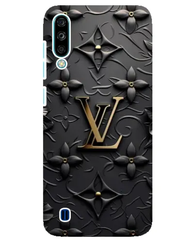 Чехол для ZTE Blade A7 (2020) с картинкой «Кожаная текстура LV»