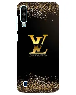 Чехол для ZTE Blade A7 (2020) с картинкой «LV — золотые искры»