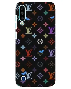 Чехол для ZTE Blade A7 (2020) с картинкой «Цветная монограмма LV»