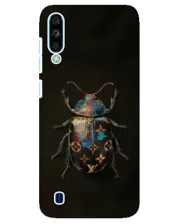 Чехол для ZTE Blade A7 (2020) с картинкой «LV — мраморный принт»