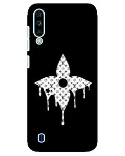 Чехол для ZTE Blade A7 (2020) с картинкой «Цветочная монограмма»