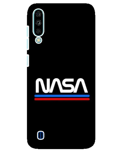 Чехол для ZTE Blade A7 (2020) с картинкой «NASA — классика Red Blue»