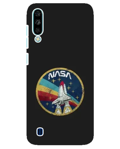 Чехол для ZTE Blade A7 (2020) с картинкой «NASA — эмблема миссии»