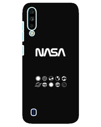 Чехол для ZTE Blade A7 (2020) с картинкой «NASA — технический принт»