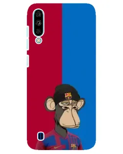 Чехол для ZTE Blade A7 (2020) с картинкой «Bored Ape — фанат Барсы»