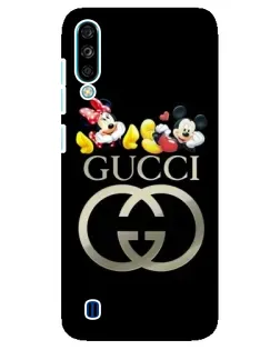 Чехол для ZTE Blade A7 (2020) с картинкой «Gucci — герои Disney»