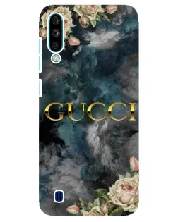 Чехол для ZTE Blade A7 (2020) с картинкой «Абстрактные цветы Gucci»