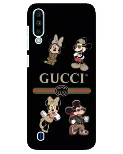 Чехол для ZTE Blade A7 (2020) с картинкой «Gucci — герои Disney и монограмма»