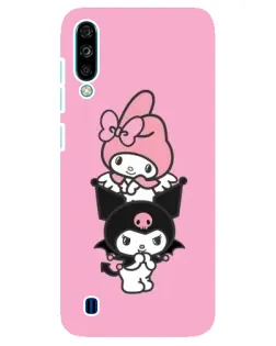 Чехол для ZTE Blade A7 (2020) с картинкой «My Melody и Kuromi»