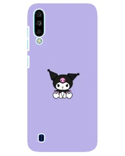 Чехол для ZTE Blade A7 (2020) с картинкой «Kuromi — фиолетовый минимализм»