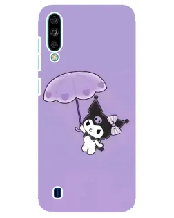 Чехол для ZTE Blade A7 (2020) с картинкой «Kuromi с зонтиком»