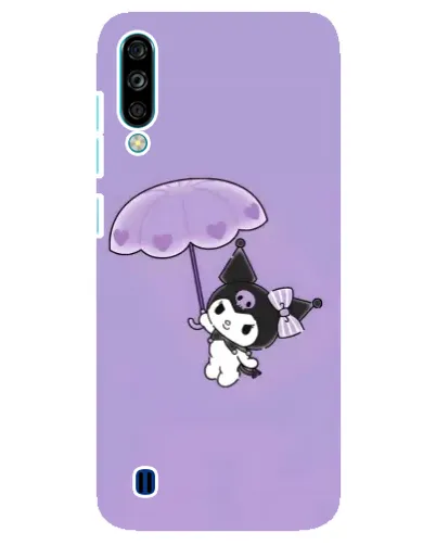 Чехол для ZTE Blade A7 (2020) с картинкой «Kuromi с зонтиком»