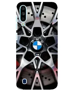 Чехол для ZTE Blade A7 (2020) с картинкой «BMW — деталь диска»