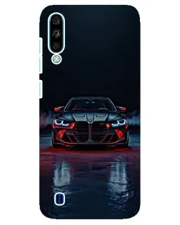 Чехол для ZTE Blade A7 (2020) с картинкой «BMW на мокрой дороге»