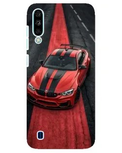 Чехол для ZTE Blade A7 (2020) с картинкой «BMW на красной дорожке»