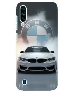 Чехол для ZTE Blade A7 (2020) с картинкой «BMW в белом дыму»