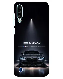 Чехол для ZTE Blade A7 (2020) с картинкой «BMW сквозь ночной город»