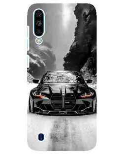 Чехол для ZTE Blade A7 (2020) с картинкой «BMW — акварельный дрифт»