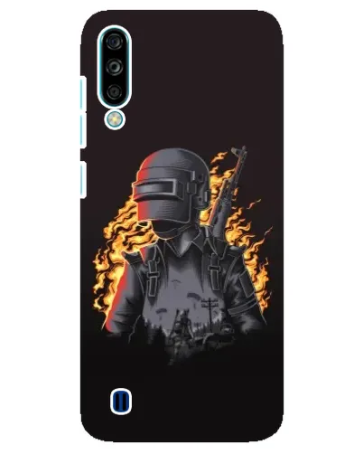 Чехол для ZTE Blade A7 (2020) с картинкой «PUBG — огненный силуэт» Чехол для ZTE Blade A7 (2020) с картинкой «PUBG — огненный силуэт»