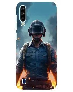 Чехол для ZTE Blade A7 (2020) с картинкой «PUBG — реалистичный герой»